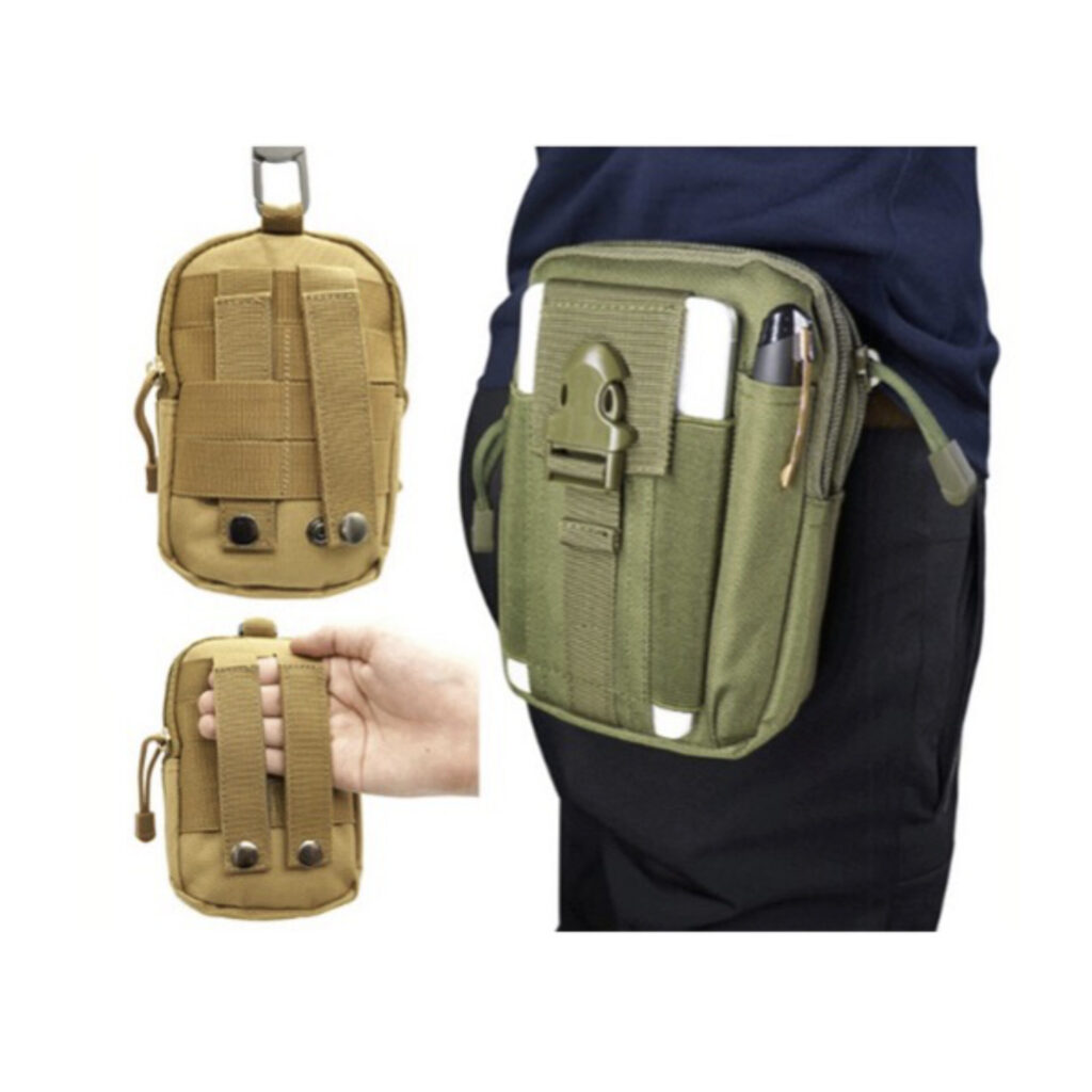 Tactical waist bag and multipurpose pouch