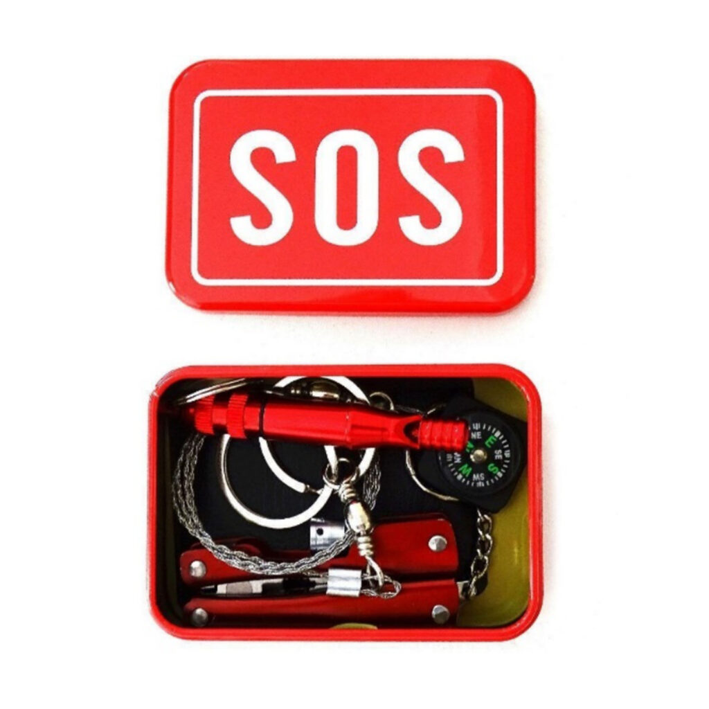 Portable SOS Survival Tool Box