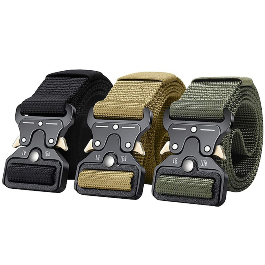 Men's Tactical Belt Quick Release Heavy Duty