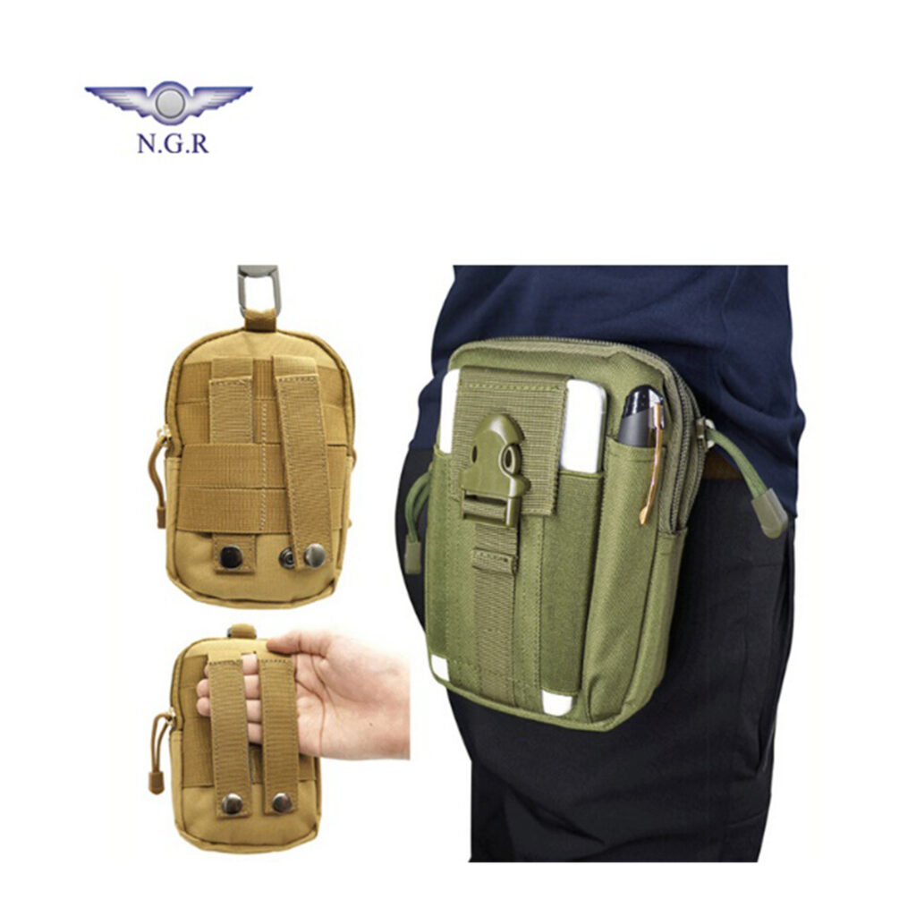 Tactical waist bag and multipurpose EDC pouch